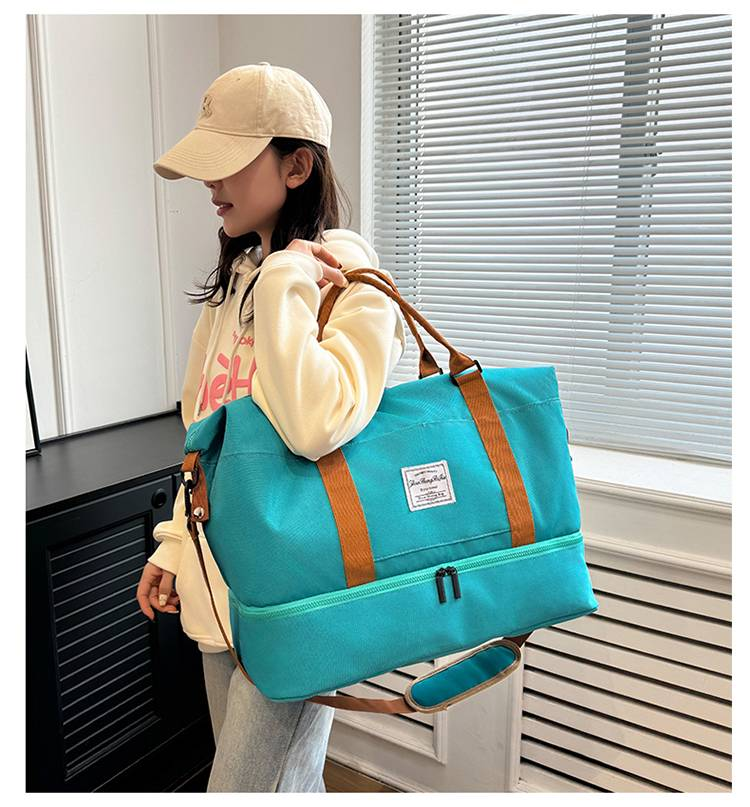 2024 nuova borsa unisex per casual, palestra e viaggi, classica borsa a tracolla di grande capacità, borsa a tracolla impermeabile e resistente all'usura_voghion.com