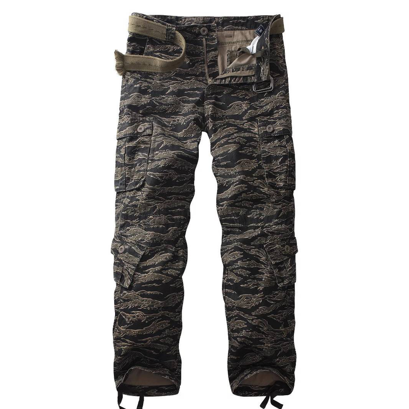 Männer Casual Hosen Outdoor Taktesch Camouflage Hosen Lang Hosen Overalls Militär Brigade Hosen Taktesch Hosen Assault Hosen Mat Taschen_voghion.com