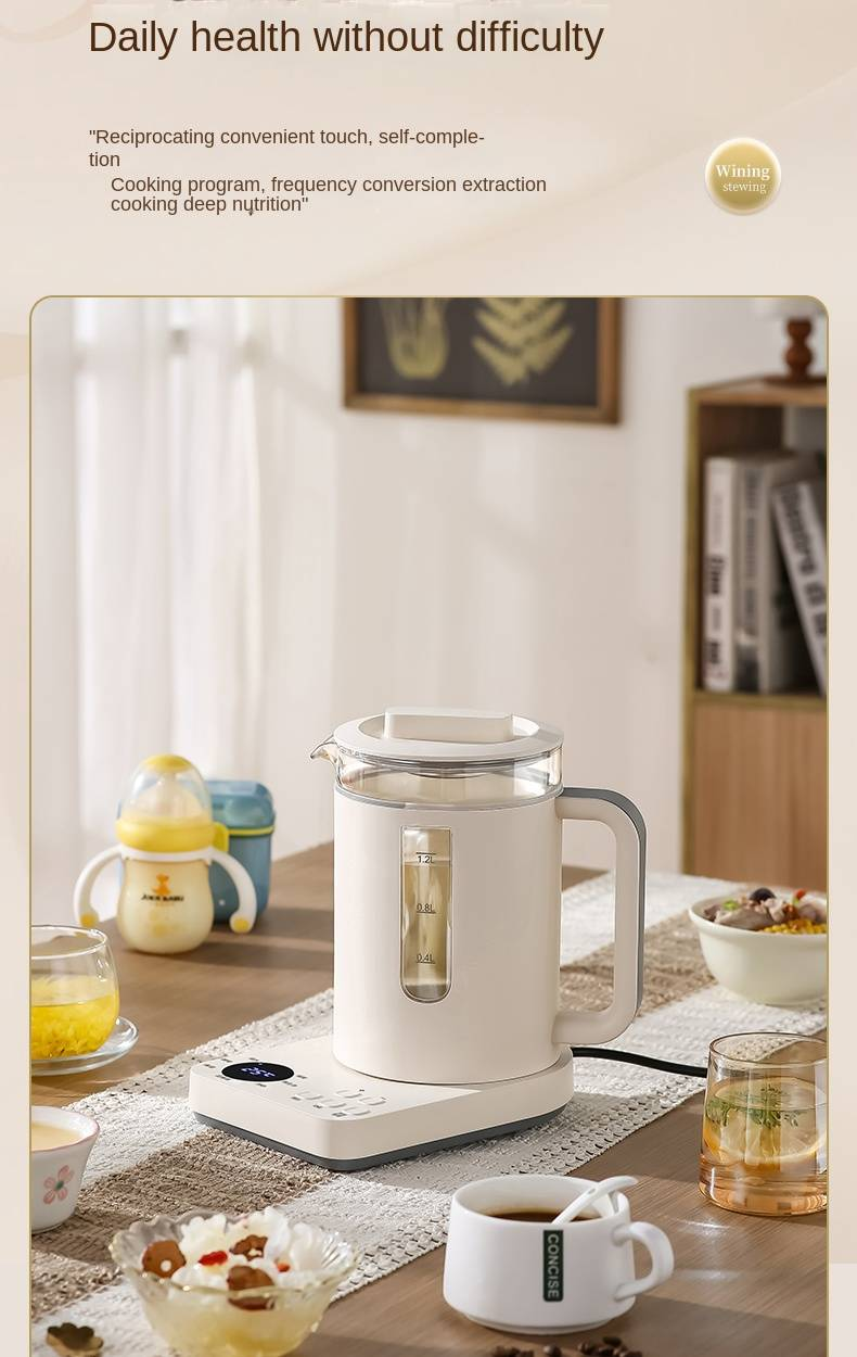 Huaxing Sağlık Potu Kaynatma Potu Y22_voghion.com