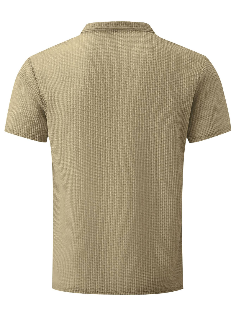 T-shirt à manches courtes pour homme, respirant et moulant, tendance été 2025._voghion.com