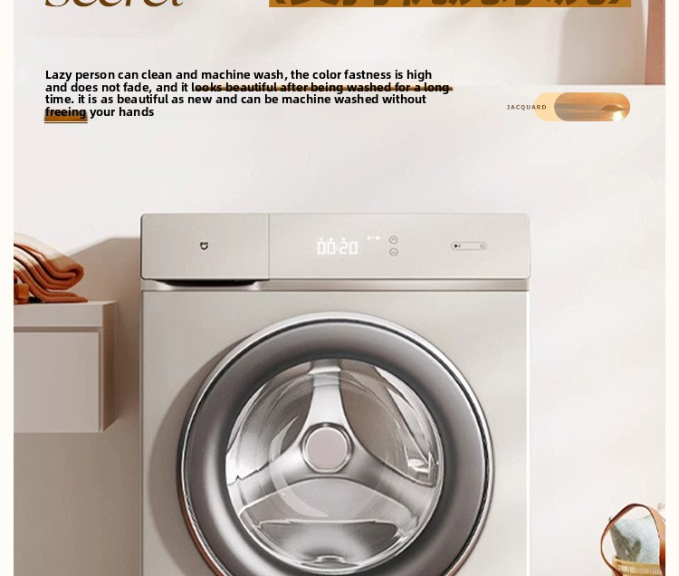 Copridivano in ciniglia alla moda - Copridivano componibile antiscivolo a copertura totale (moderno e minimalista, 6 colori, 5 misure, lavabile in lavatrice)_voghion.com