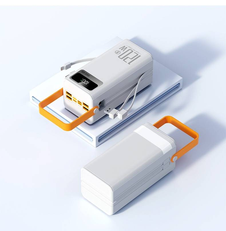 50000mAh Portable Charger With 22.5W Fast Charging, High-Capacity Power Bank For Outdoor Camping, Travel, And Emergency Use_voghion.com