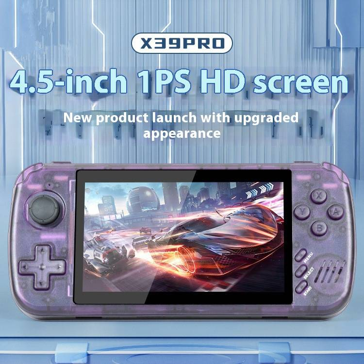 POWKIDDY X39 Pro Taşınabilir Oyun Konsolu 4.3" IPS HD Ekranlı Taşınabilir Retro Oyun Cihazı GBA/FC/PSP Emülatörü, MP4 Oynatıcı, USB Desteği_voghion.com