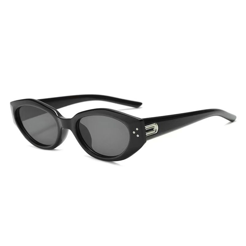 Occhiali da sole Cat Eye da donna, protezione solare di alta qualità, occhiali da uomo, occhiali da sole con montatura piccola e irregolare_voghion.com