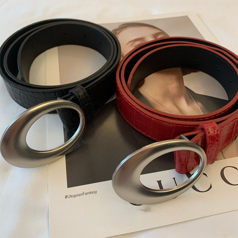 Leichte High-End-Lederkette, modischer Pendelgürtel, vielseitiger Nischengürtel, einzigartiges Design, Taillenaccessoire_voghion.com