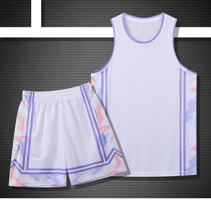 Nuevo Conjunto de traje de baloncesto para hombre, camisetas de juegos deportivas para estudiantes transpirables y absorbentes del sudor, camisetas de equipo de liga_voghion.com