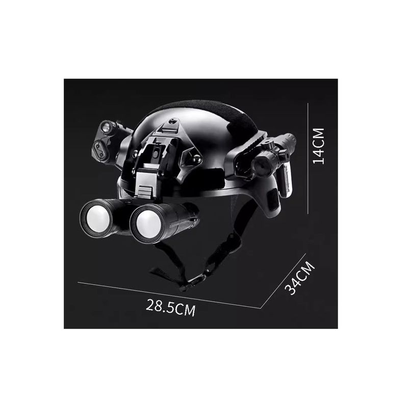 Set completo di casco tattico d'élite per bambini, forze speciali, scuola elementare, per appassionati militari all'aperto_voghion.com