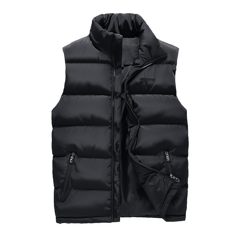 Abbigliamento da uomo Felpa con cappuccio e lettera Felpa da abito in cotone Gilet in cotone Taglia grande Abito da tre pezzi_voghion.com