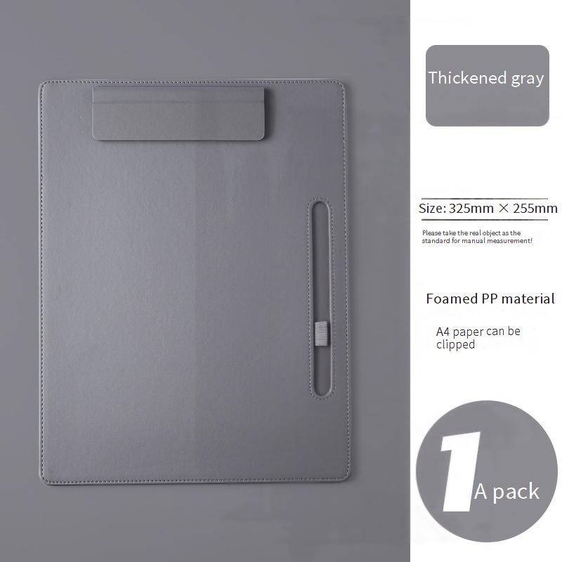 Tableau d'écriture professionnel A4 avec porte-stylo – Idéal pour les étudiants, le bureau et les réunions d'affaires – Option de logo personnalisable_voghion.com