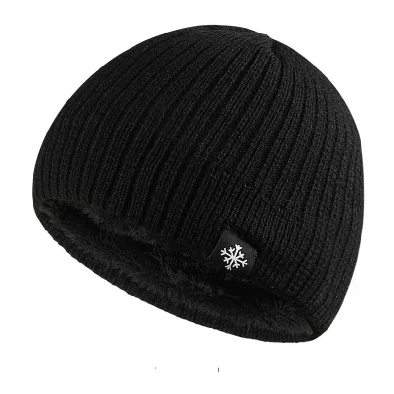 Men's Hats Men's Autumn And Winter Hats Plus Velvet Knitted Hats Thick Wool Hats Outdoor Ski Hats Pullover Earmuffs_voghion.com