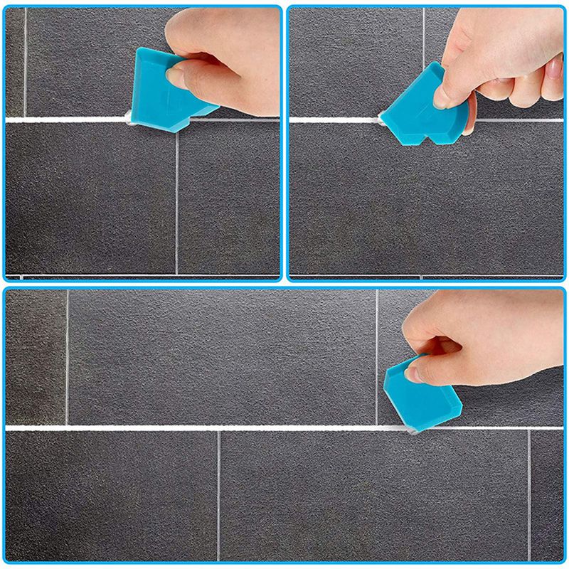 Professional 12-Piece Grout Tool Kit With 5-in-1 Metal Hook Blade, Angle Scraper & Plastic Spreaders – Perfect For Tile & Grout Work_voghion.com