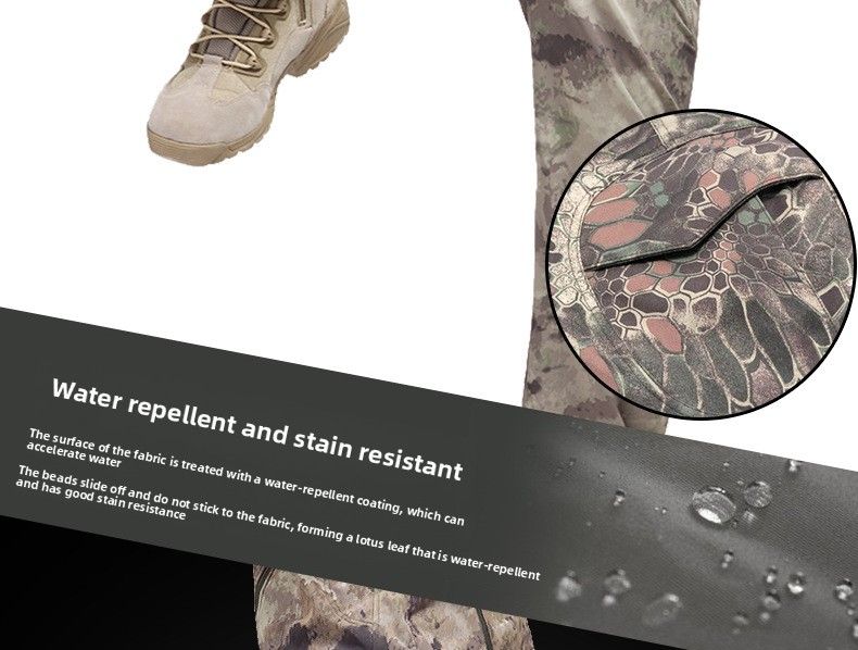Bird Cold-Proof Soft Shell Jacket Men Hiking Waterproof Windproof Thickened Outdoor Warm Fleece Pants_voghion.com