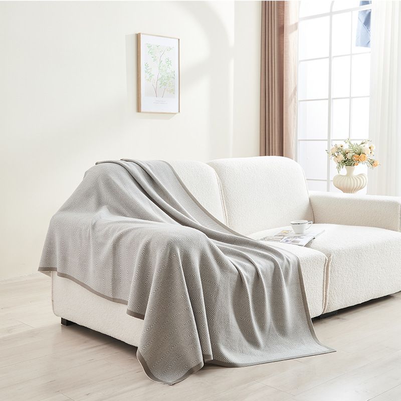 Leichte Luxus-Strickdecke, Wohnzimmer-Sofa-Nickerchendecke, Klimaanlagendecke, First-Class-Flugzeugdecke, Geschenkdecke_voghion.com