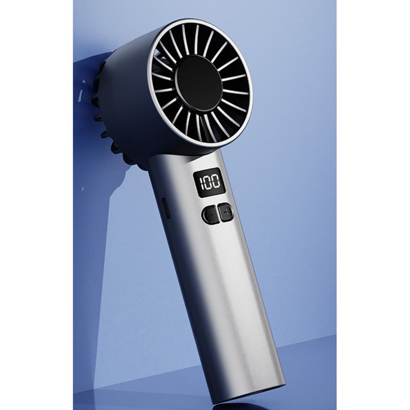 Handgehaltener kleiner wiederaufladbarer Hochgeschwindigkeits-Desktop-Turbo-Mini-Leistungsstarker elektrischer Ventilator mit hoher Drehzahl_voghion.com