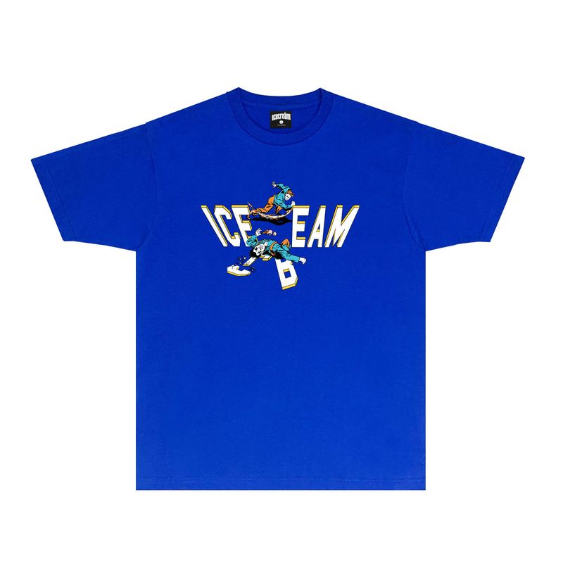 Long term availability of BBC Flying Dog Ice Cream Fighting Printed Short sleeved T-shirts_voghion.com