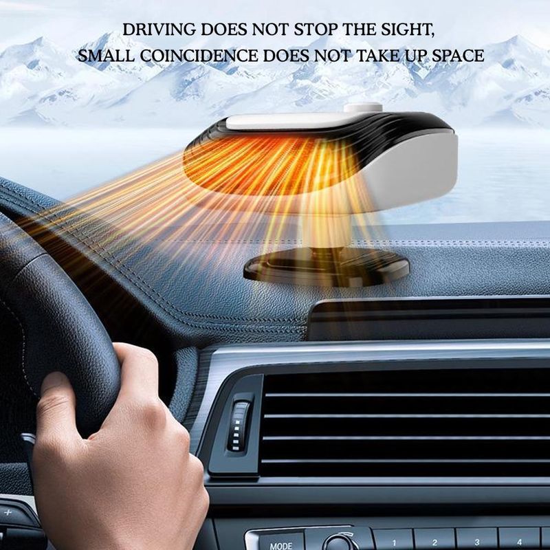 Bil 12V24V Vinteravimning Lastbil Speed Heater Bilinteriör Elektrisk Värmefläkt_voghion.com