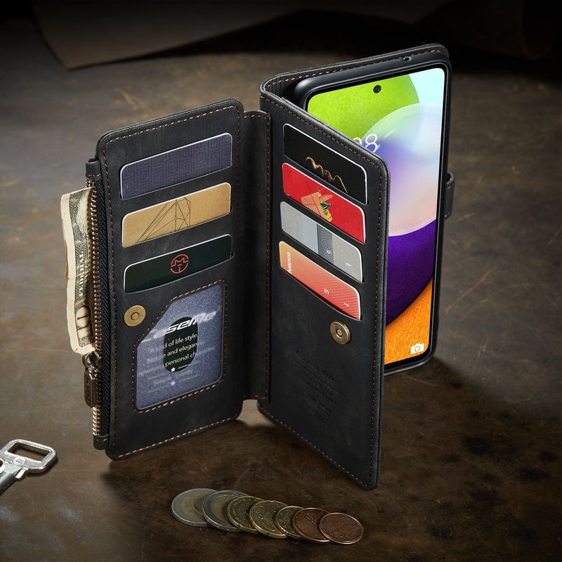 Anwendbar zu Note20 Handy Leder Fall Samsung A54 Telefon Fall Neue S22ultra Karte Brieftasche Flip_voghion.com