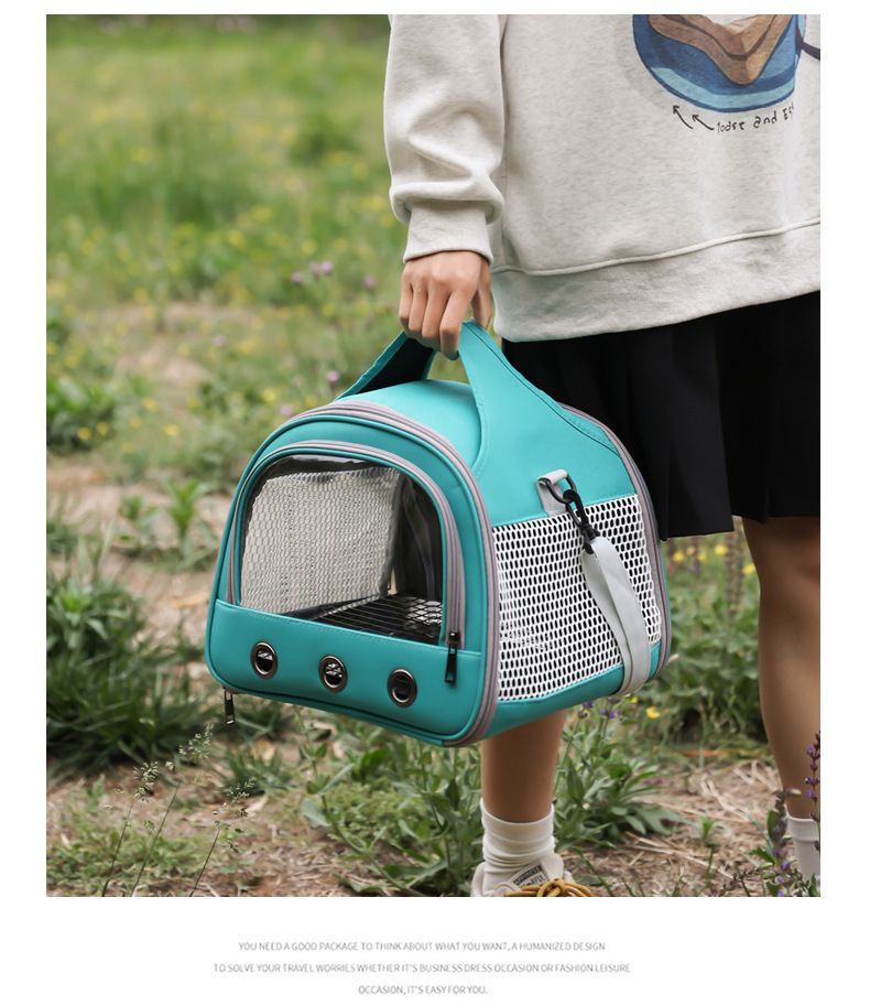 Vogelbeutel portabel zesummeklappbar Papagei-Reisebeutel Hamster-Daufe-Reisebeutel Handheld Single-Schëller-Reisebeutel fir kleng Hausdéieren_voghion.com