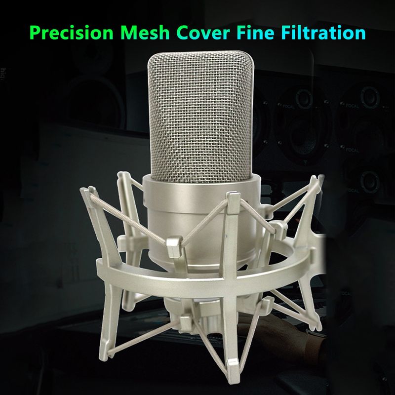 Professional Condenser Microphone Studio Wired Microphone For PC Laptop Computer Mic Karaoke Singing Streaming Sound_voghion.com