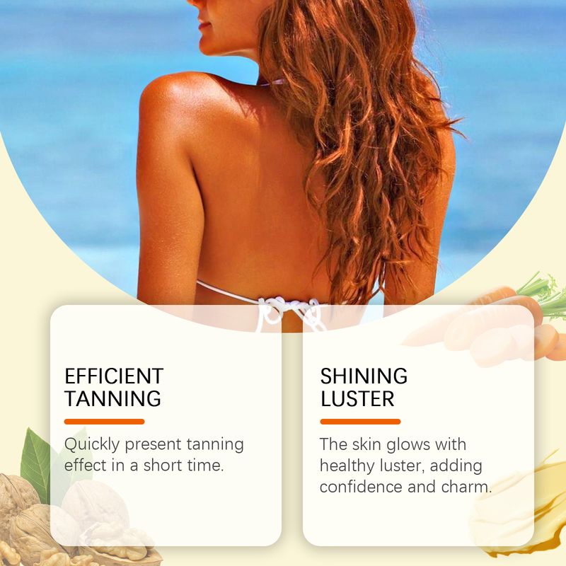 Wiyun Anti-Tanning Cream For Summer Outdoor Sunbathing To Even Out Skin Tone And Create A Wheat Tan Anti-Tanning Cream_voghion.com