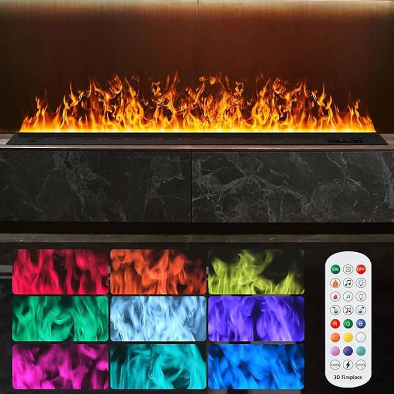 Neu 3D Zerstäubter Kamin Eingebettet Home Simulation Flamme Europäischer elektronischer Kaminkern Dekorativer Schrank_voghion.com