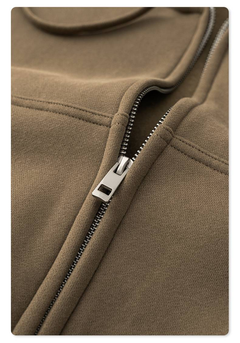 Retro-Hoodie mit Reißverschluss für Damen – Übergroßer, kurzer Pullover mit Fleecefutter, Streetwear-Freizeitjacke für Herbst und Winter_voghion.com