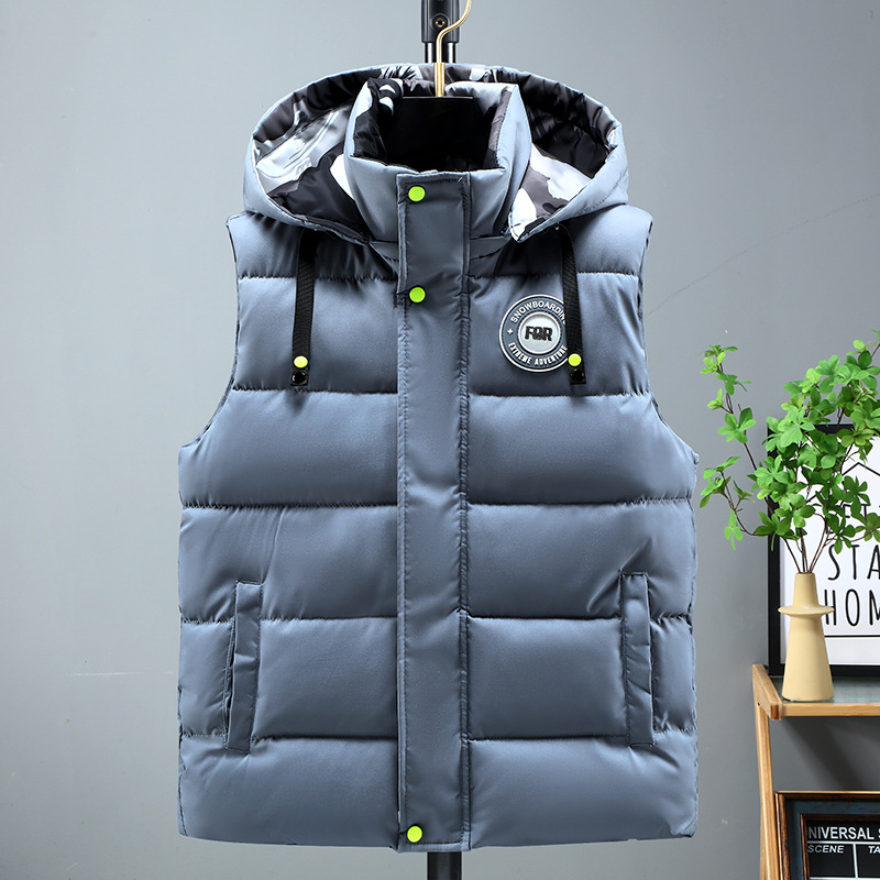 "Gilet trapuntato da uomo – Giacca imbottita senza maniche in caldo poliestere (4 colori, 7 taglie)"_voghion.com