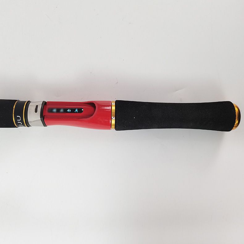 Wooden-Handled Ice Fishing Rod Carbon Fiber Ice Fishing Rod Fishing Tackle Retractable Small Sea Rod_voghion.com