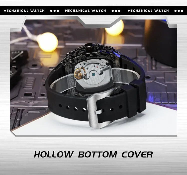 Heren es Luxe Militaire Sport Heren Tourbillon Pols Automatisch Mechanisch_voghion.com
