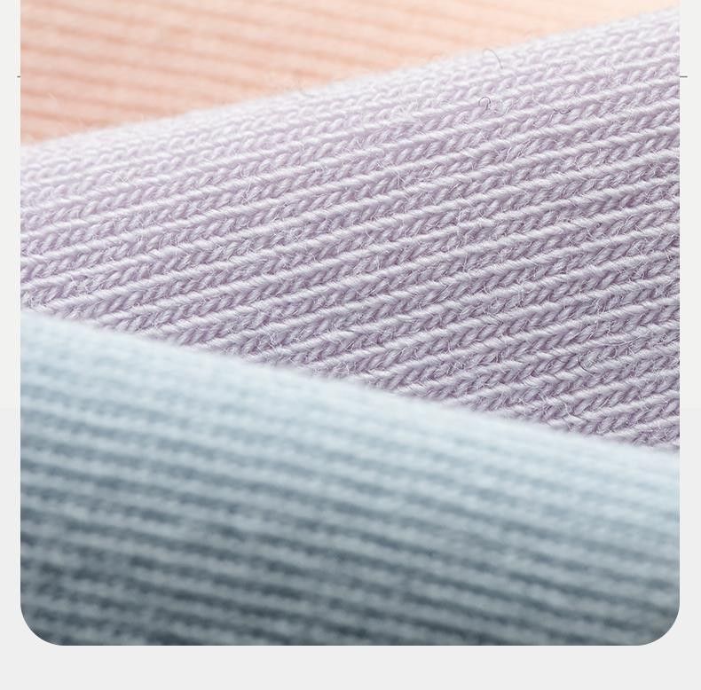 Socks women's cotton spring and summer thin section of mid-calf socks solid color boneless stacked socks loose monthly socks hundred with long socks_voghion.com