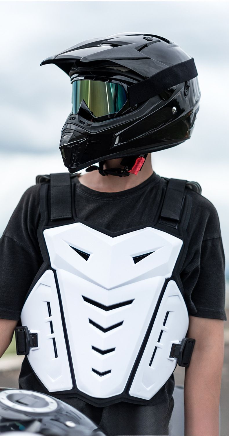 SULAITE Offroad-Motorradjacke, Brustschutz für Fahrer, Racing, Anti-Fall-Rüstung, Schutzausrüstung_voghion.com