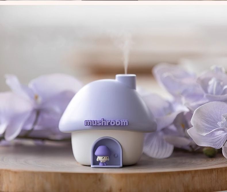 Aromatherapie-Nachtlicht mit hochästhetischem Luftbefeuchter-Umgebungslicht, integriertem Geburtstagsgeschenk für Mädchen, Nische und_voghion.com