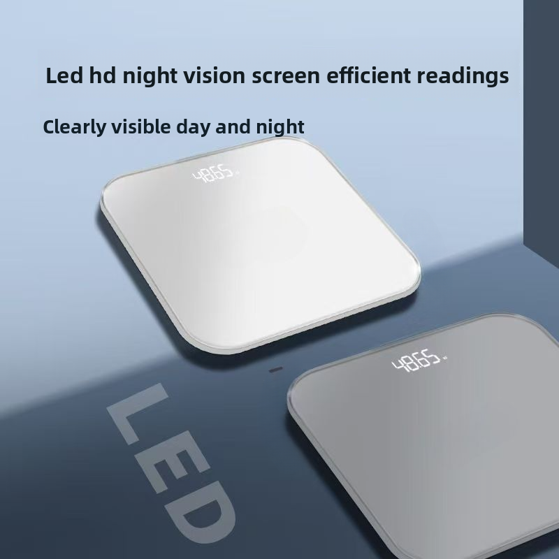 Student Affordable Accurate Rechargeable Electronic High Precision Body Fat Home Use Weight Scale Measurement_voghion.com