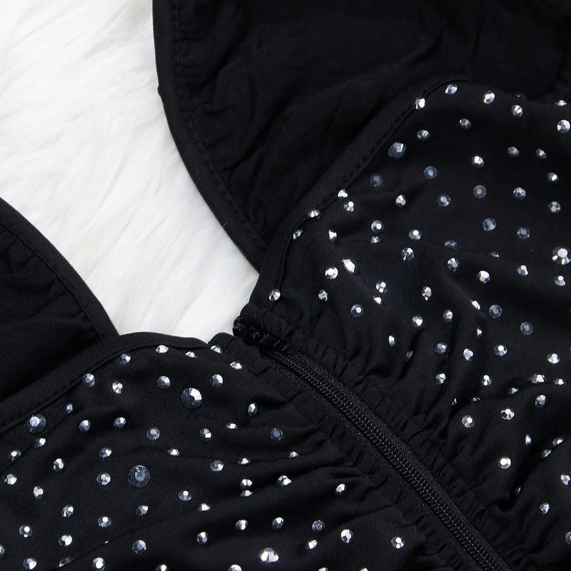 Women's sexy slim-fit girth dress nightclub dress_voghion.com