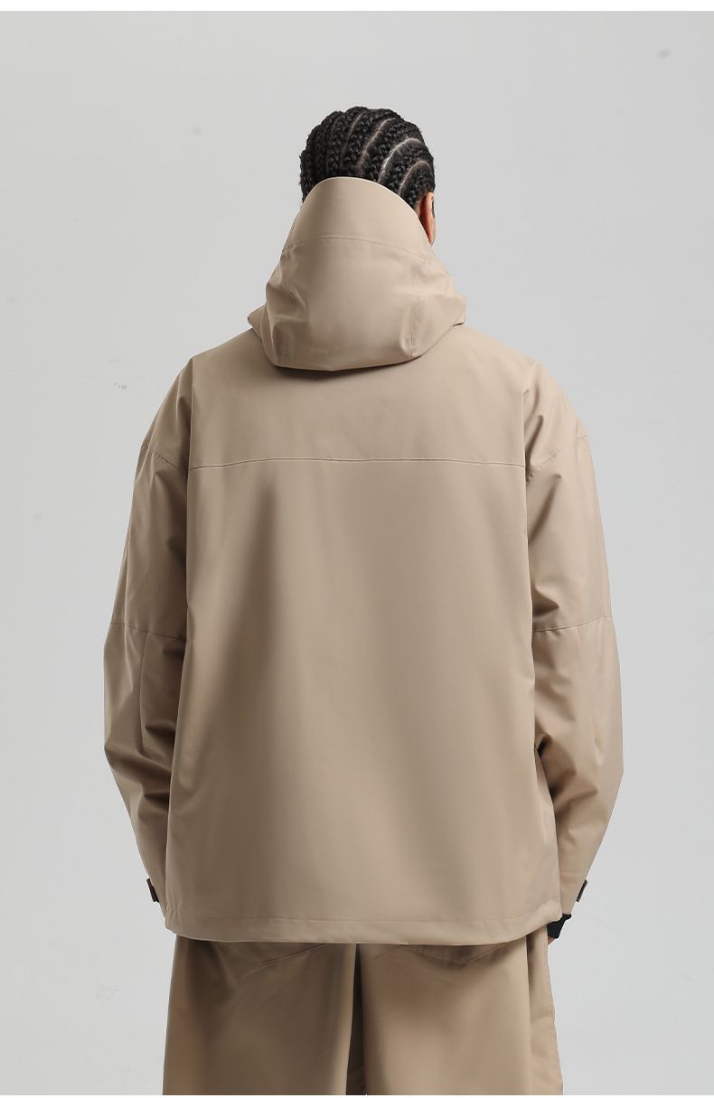 New Men Jacket Snowboard Windproof Waterproof Breathable Loose Zipper American Professional Ski Suit Ladies_voghion.com