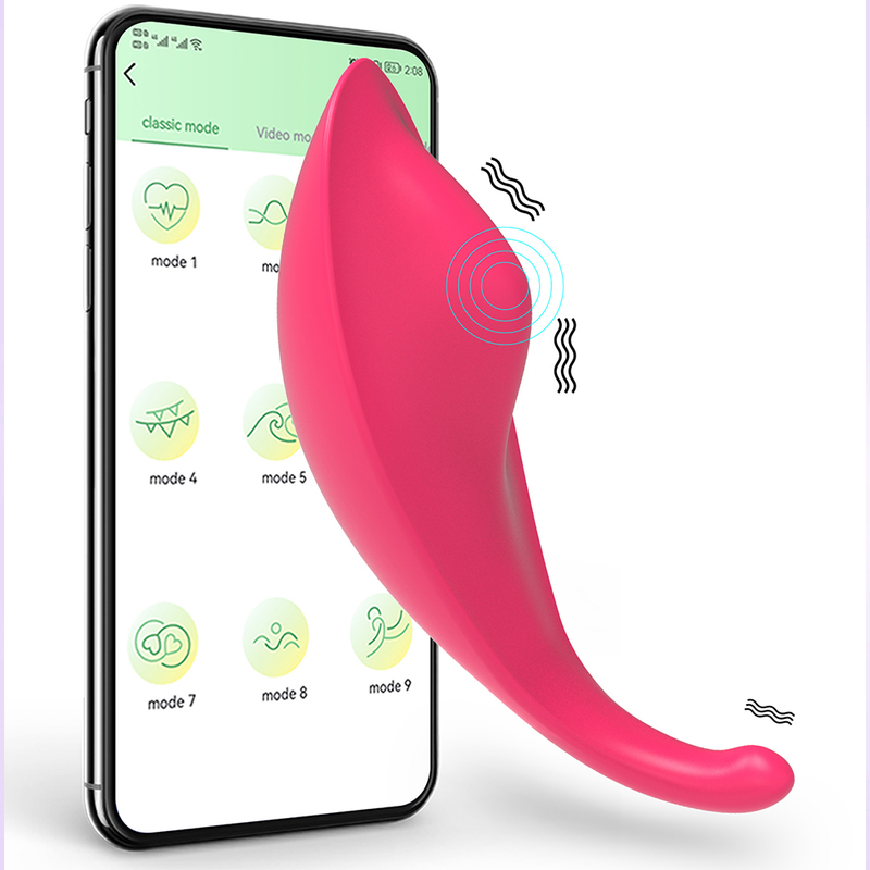 APP Vibratori Bluetooth per Donne Mutandine Telecomando Dildo Stimolatore Clitorideo Adulti Giocattoli Sessuali Femminili_voghion.com