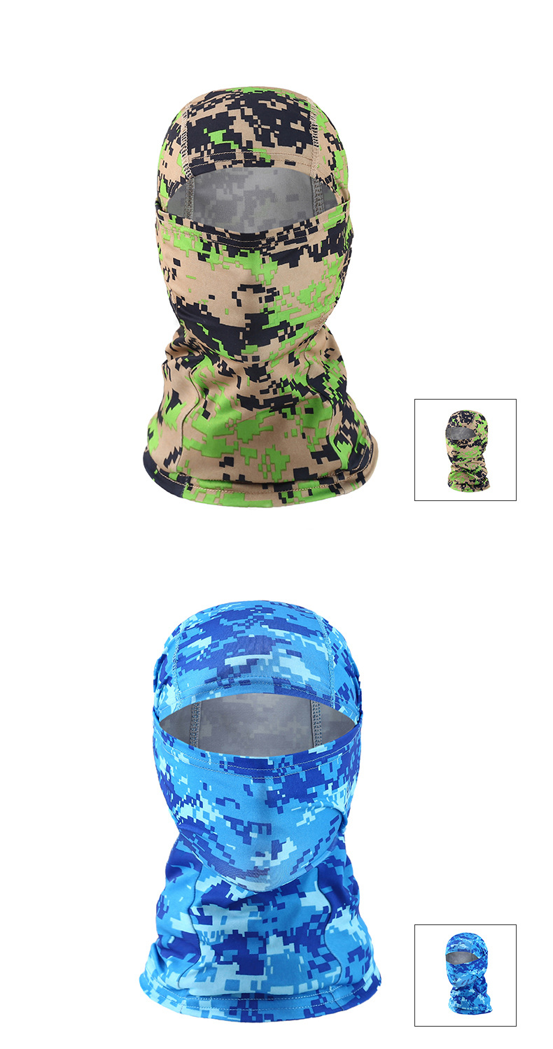 Μάσκα ιππασίας μεταξωτής σχεδίασης Tactical Flying Tiger Head με αθλητική αντηλιακή προστασία, γρήγορης ξηρής πάγου_voghion.com