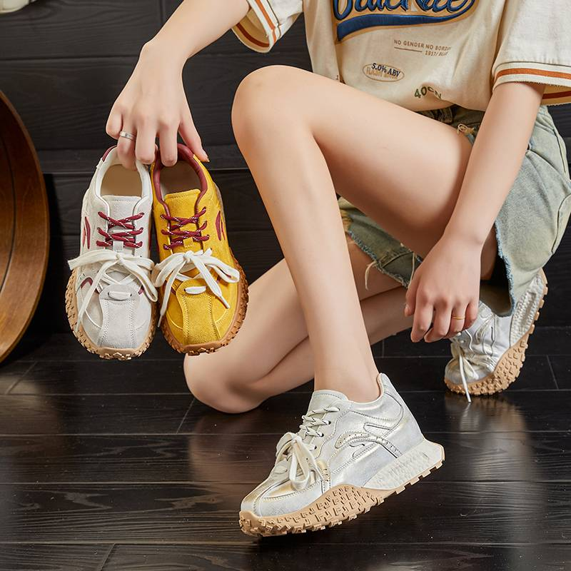MingLiu Küçük Boy 323334 3cm Boy Artışı, Forrest Gump Ayakkabı Kadınlar İçin 2025 Yeni Bahar Günlük Ayakkabılar, Koşu Sporları Baba Ayakkabıları_voghion.com