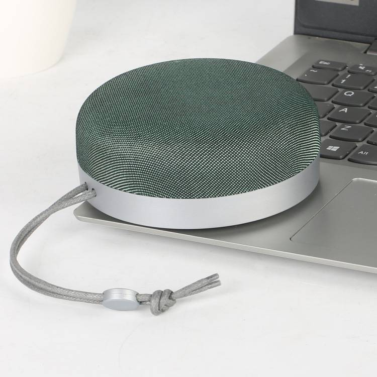 Głośnik Bluetooth Mini Fabric z ładowaniem USB, przenośny głośnik TWS do rozmów bezprzewodowych Bluetooth Mini_voghion.com