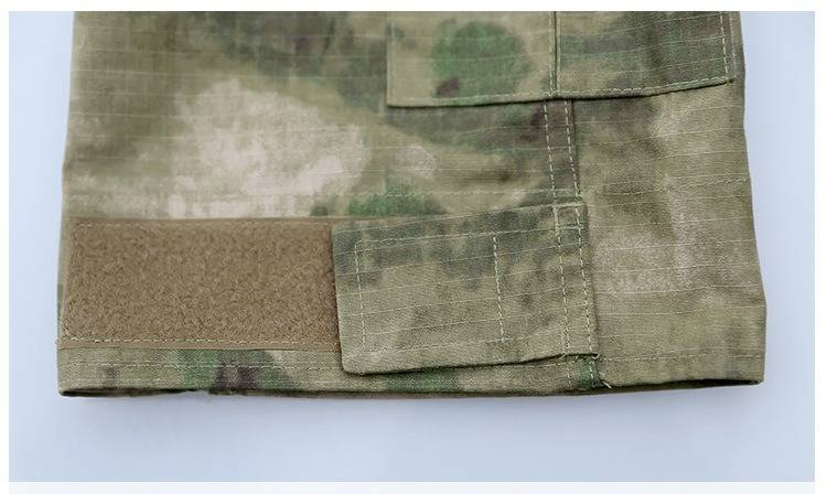 Pantaloni tattici mimetici da uomo - Pantaloni cargo militari da combattimento con tasche multiple, tessuto resistente e traspirante, design slim fit_voghion.com