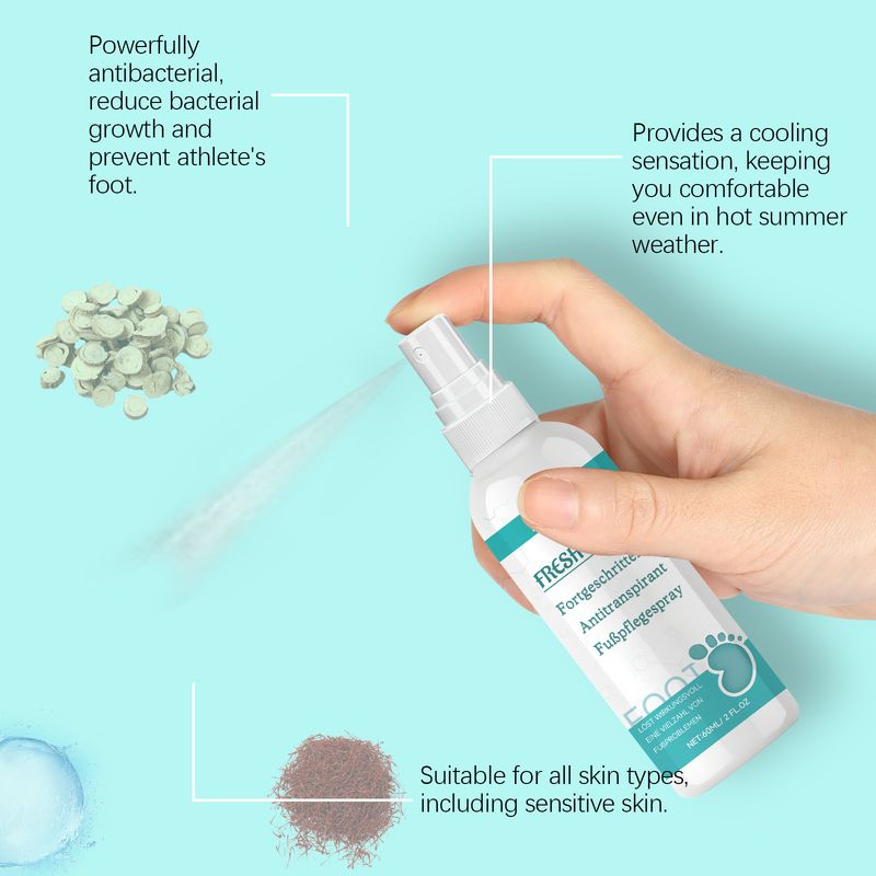 Spray de cuidado refrescante para os pés com suor no verão 2025_voghion.com