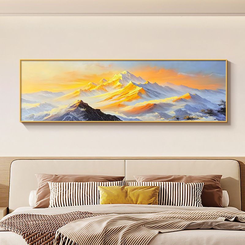 Sunshine Golden Mountain Nachttisch Dekorative Master High-End Hängen Mit Unterstützung Wohnzimmer Schlafzimmer Licht Luxus Wand_voghion.com