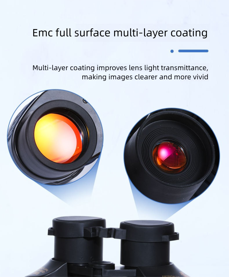 60x60 With Coordinates 3000 Low Light Night Vision High Magnification HD Red Coating Outdoor Binoculars_voghion.com