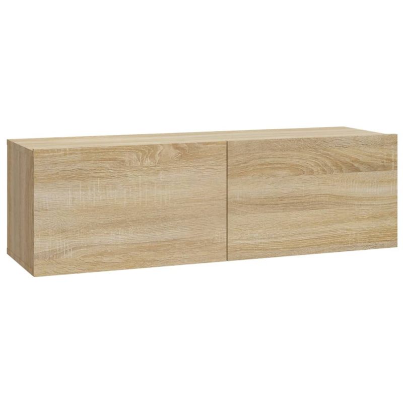 8-tlg. TV-Schrank-Set Sonoma-Eiche Holzwerkstoff_voghion.com