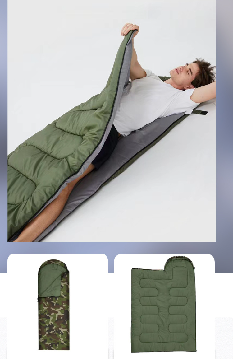 Outdoor-Schlafsack für Erwachsene im Winter, kältebeständig, für Notfälle, Reisen, schmutzabweisend, Wandern, Camping_voghion.com