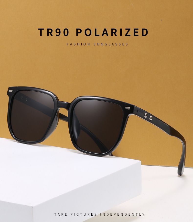 Men's Sunglasses New Polarized Sunglasses For Women, Personalized Retro Sun Visors, Sunglasses For Men, European And American Sunglasses_voghion.com