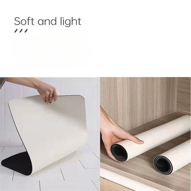 【26.000 persone raccolte】 Tappetino assorbente antiscivolo per bagno, porta, WC, cucina, pavimento, ad asciugatura rapida_voghion.com