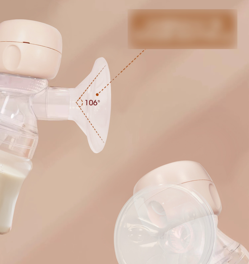 Borstkolven Draagbare massage-lactatie-apparaat Volledig automatische geïntegreerde melkextractor Zwangere vrouwen Postpartum grote zuigkracht Elektrische borstkolf_voghion.com