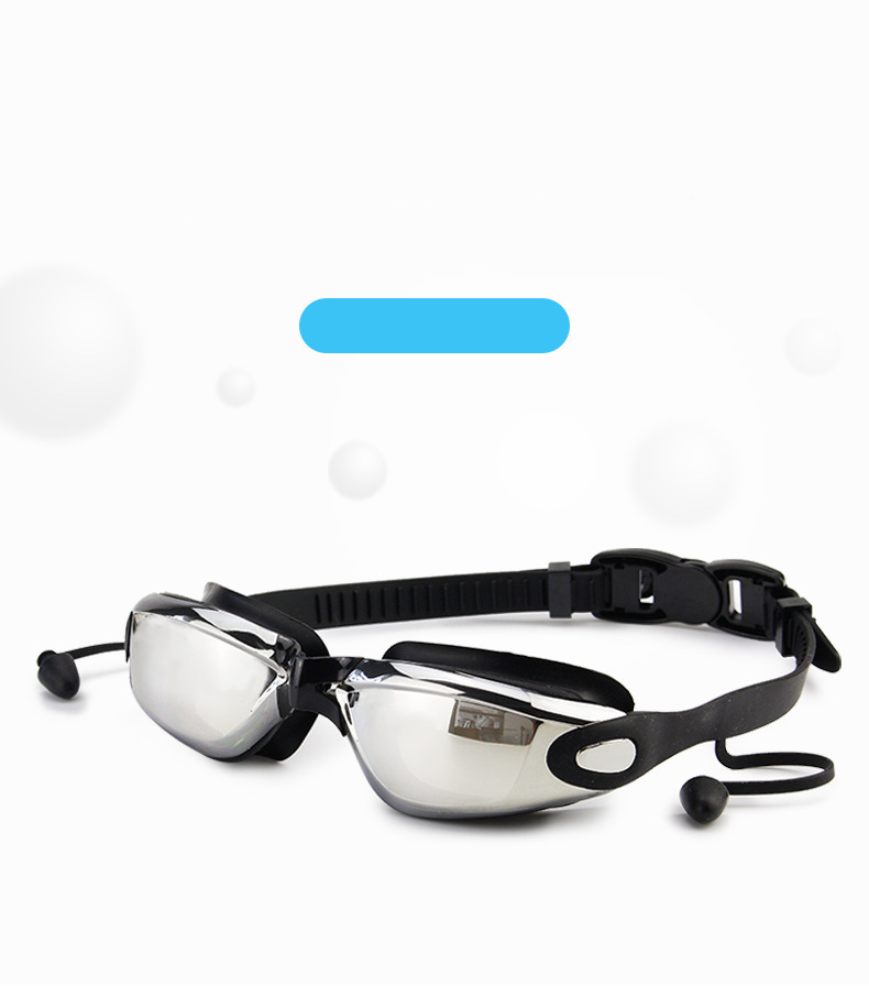 Schwammkappen Hot Selling Set Erwuessene Schwammbrëll Schwammkapp Nuesklammer, Ouerréier Silikon HD Anti-Niwwel Galvaniséiert Kanner Schwammbrëll_voghion.com