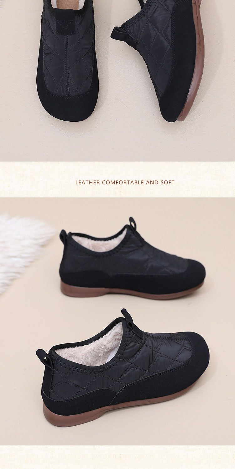 Plush Warm Shoes, Casual And Comfortable, Lazy Cotton Shoes_voghion.com